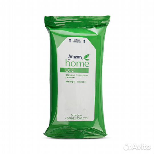 Amway / L.O.C. Влажные очищающие салфетки