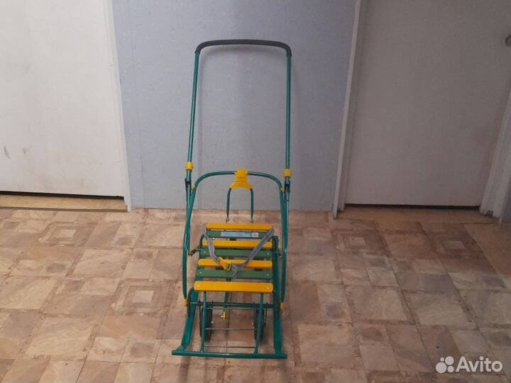 Санки на колесах бу
