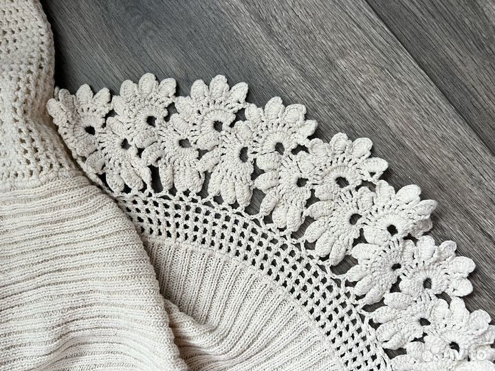 Болеро, кофта, связано крючком