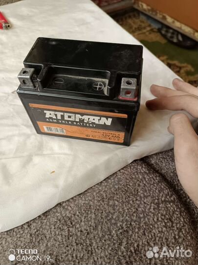 Аккумулятор на мопед альфа/дельта