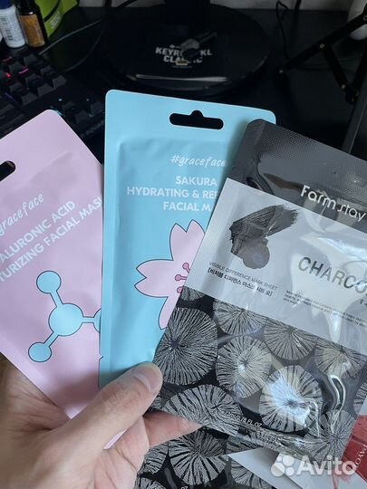 Тканевые маски для лица