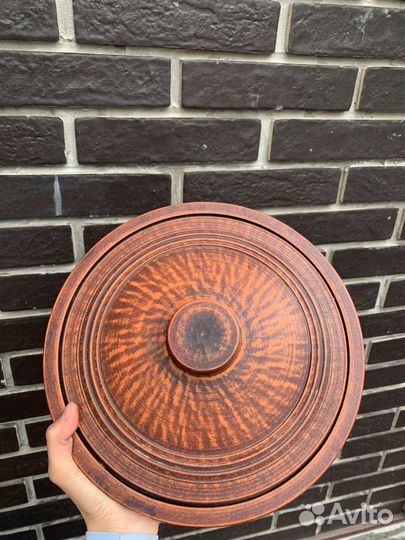 Горшок керамический, сковорода