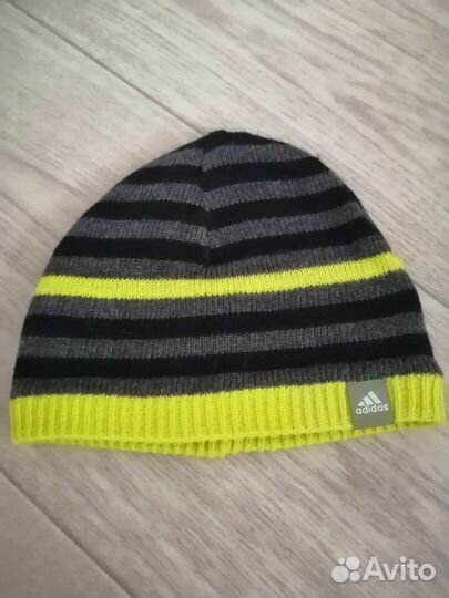 Шапочка Адидас до 1 года, демисезон