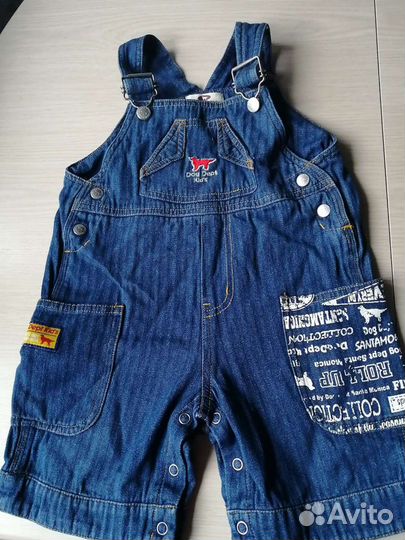 Детские Шорты джинсовые мужские
