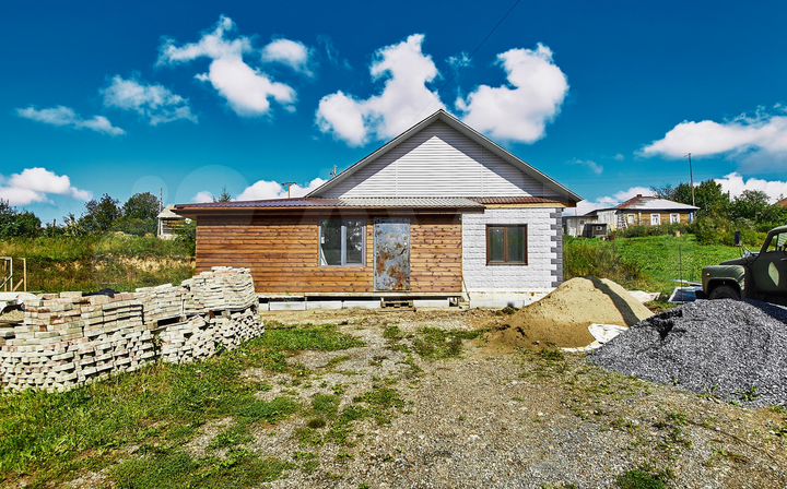 Дом 110,6 м² на участке 12 сот.