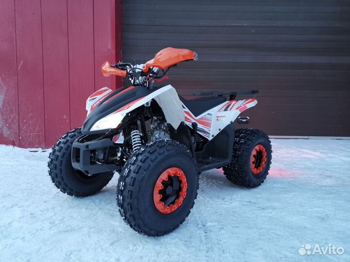 Квадроцикл promax sport - PRO 180 бело-оранжевый