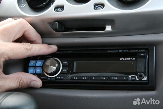 Установка автомагнитол с выездом