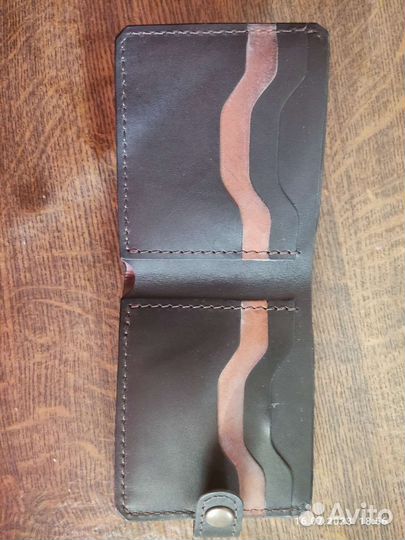 Портмоне мужской натуральная кожа ручная работа