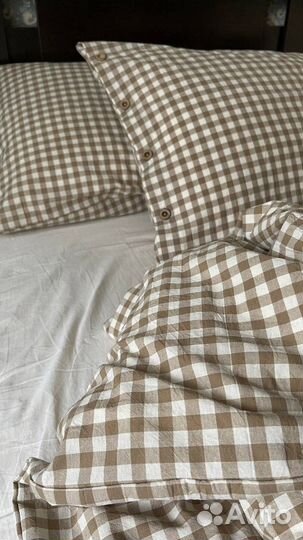 Комплект постельного белья из вареного хлопка