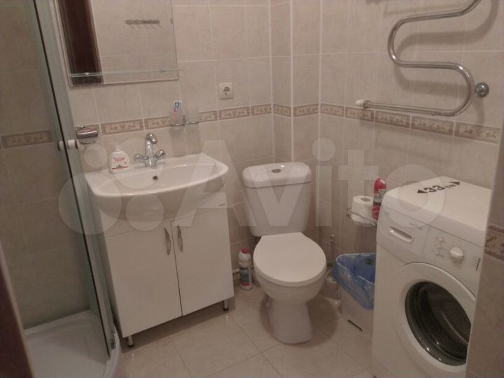 1-к. квартира, 44 м², 2 кровати