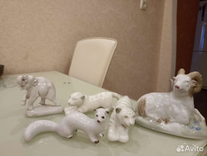 Статуэтки зверей СССР