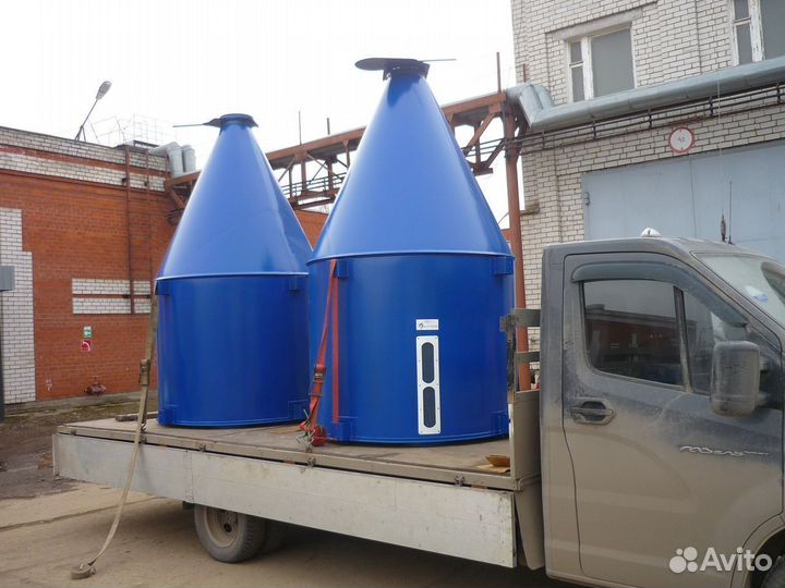 Силос, бункер завальный, накопительный