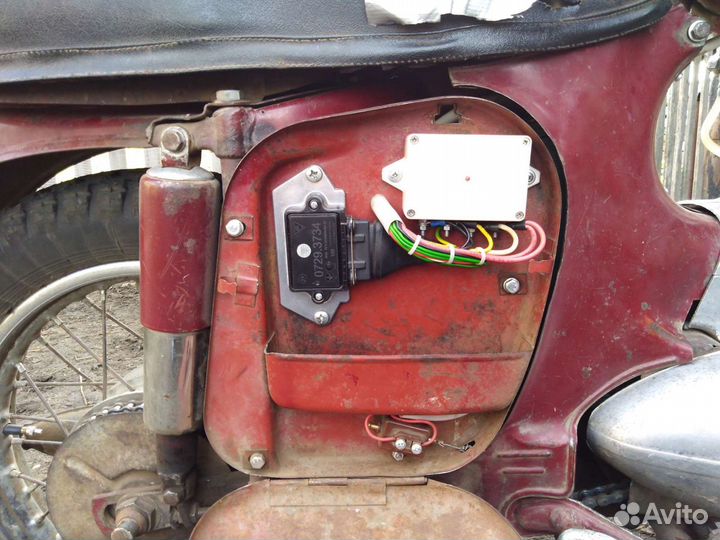 Реле-регулятор электронный 6в, Урал, Иж, Ява