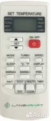 Кассетный кондиционер Lanzkraft LLC-35SB/LLO-35SB