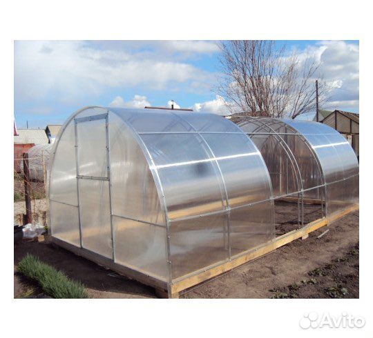 Теплица 3х6 в сборе