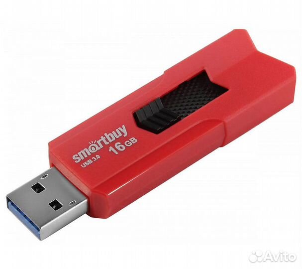 Флеш-накопитель Smartbuy Stream USB 3.0 16GB, крас