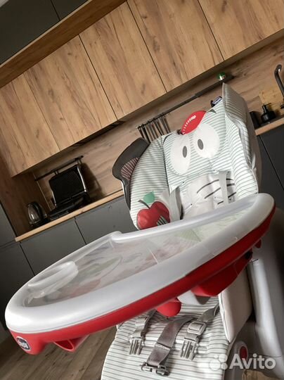 Стульчик для кормления chicco polly 2 start