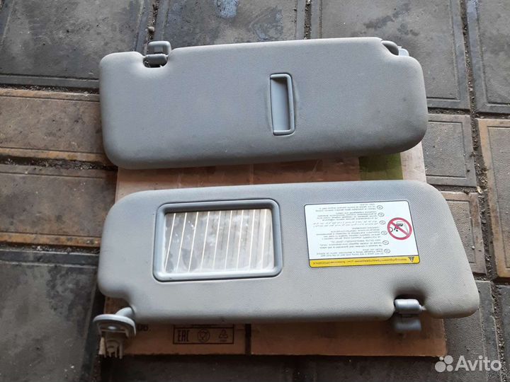 Солнцезащитные козырьки Hyundai Solaris