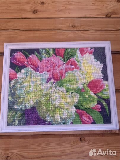 Картина алмазная мозайка (готовая)