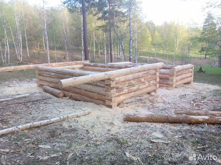 Сруб для бани