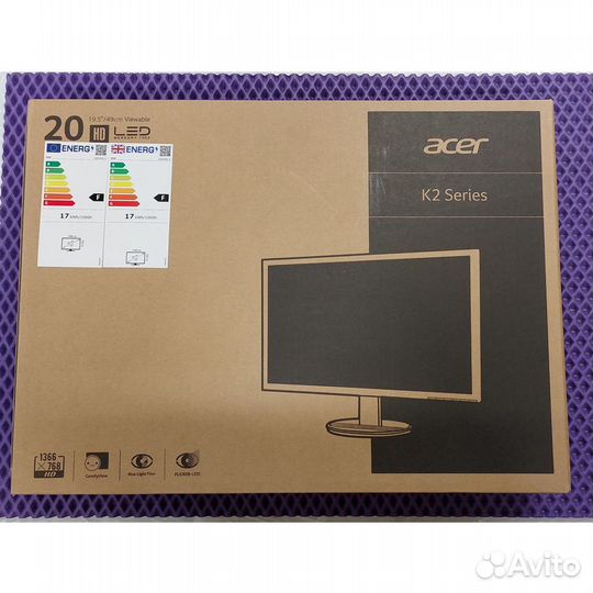 Монитор Acer K202HQL Ab (K2umix3E), 19.5