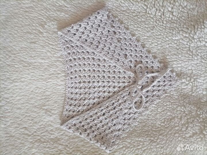 Косынка вязаная летняя Pinterest кроше