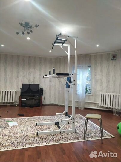 Напольный турник + брусья + пресс