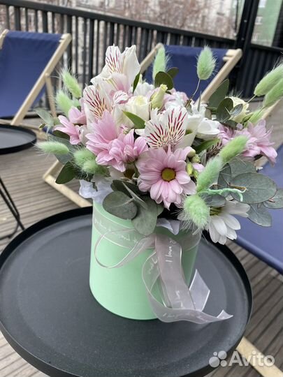 Коробка с цветами