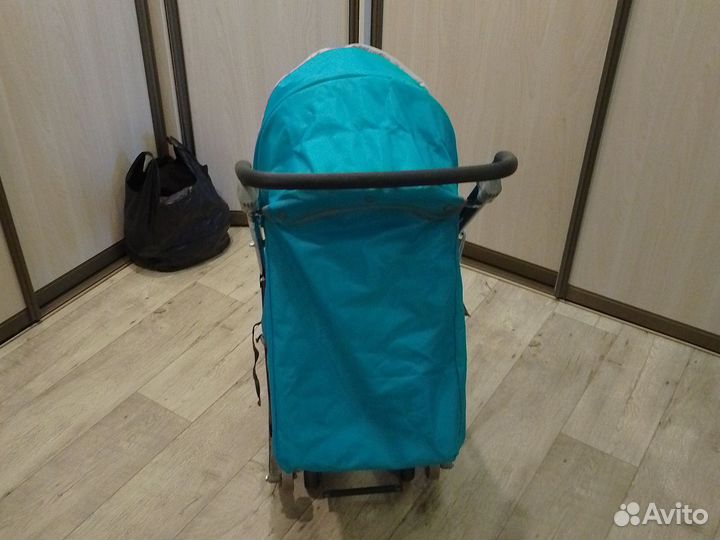 Детские санки коляска