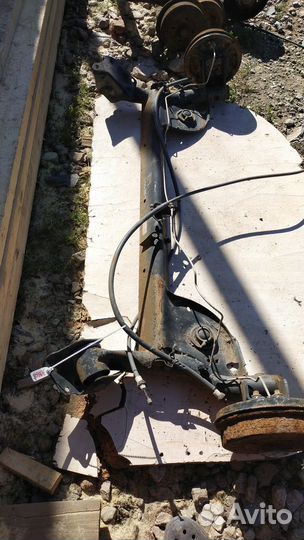 Балка задняя Renault Logan