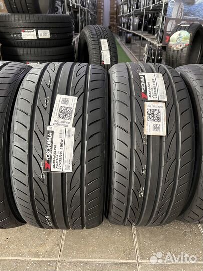 Yokohama Advan Fleva V701 245/40 R19 и 275/35 R19 100W