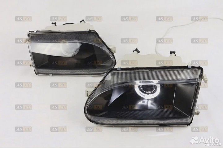 Фары ваз 2113-2115 с круглой би-линзой (Н1) + глаз