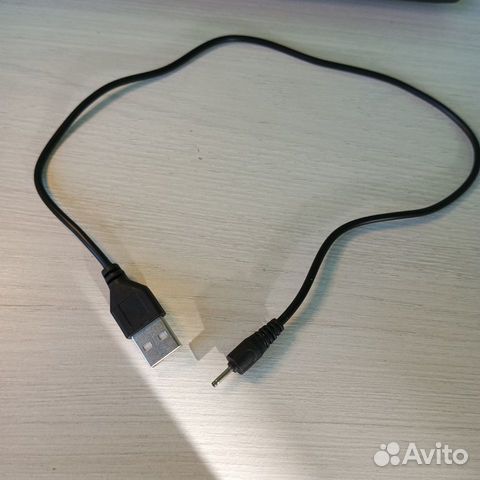 Кабель переходник с USB на круглый штекер