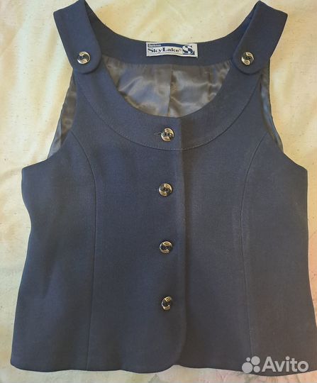 Жилет школьный для девочки