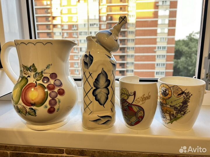 Битая посуда для творчества фарфор