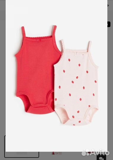 Боди для девочки 68