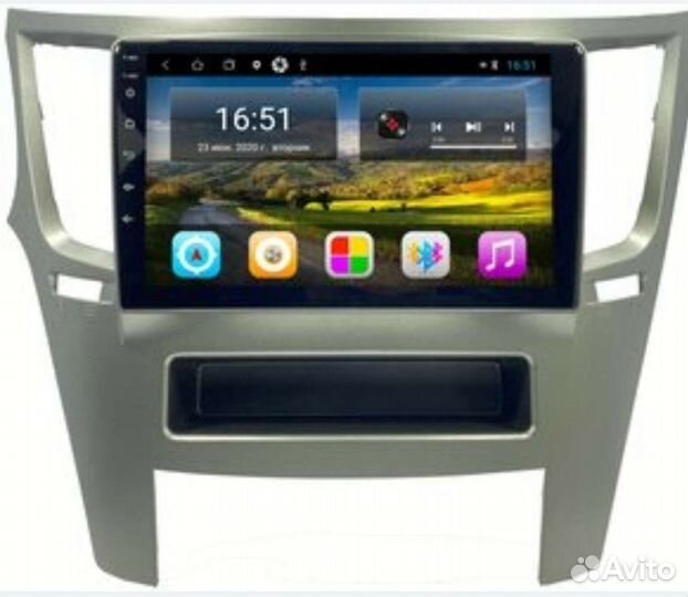 Магнитола subaru legacy, outback 09-14, 1-16, пр р