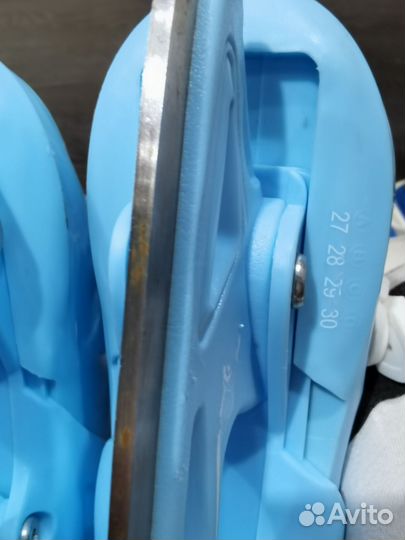 Коньки детские раздвижные 27-30р