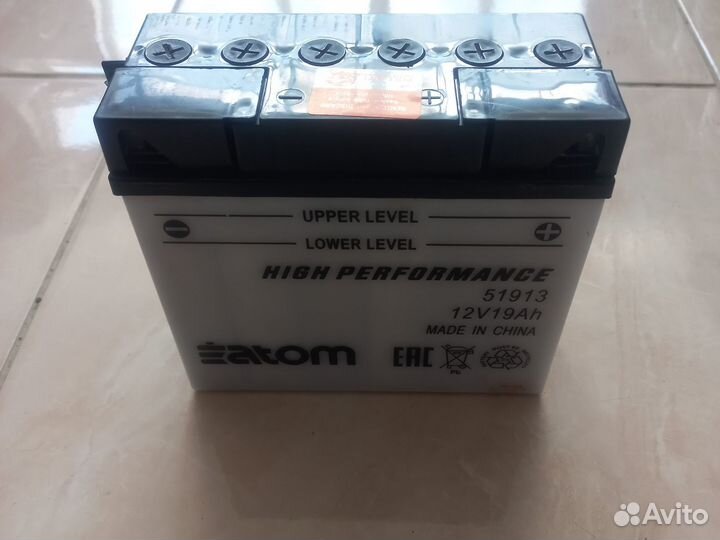 Акумулятор atom YT19BL-BS BMV