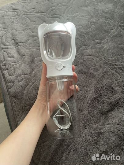 Переносная поилка-кормушка для собак и кошек