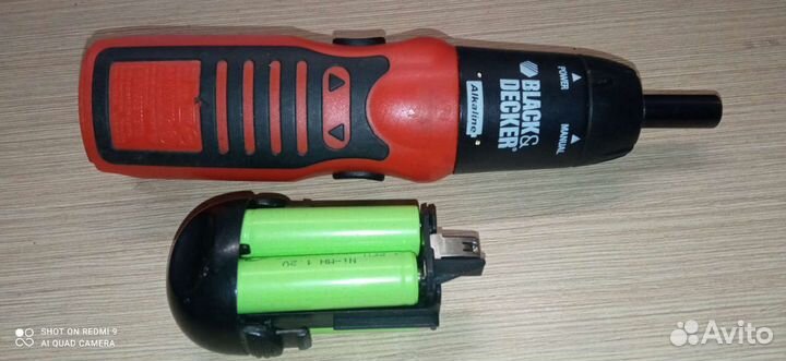 Аккумуляторная отвёртка Black&Decker