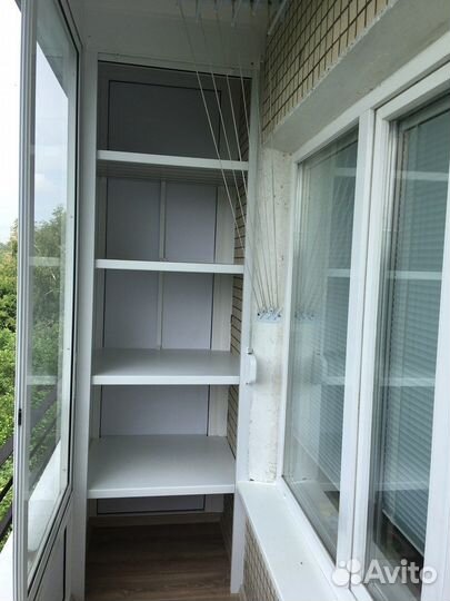 Шкаф с рольставнями на балкон на заказ с доставкой