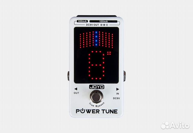 Напольный гитарный тюнер JF-18R-Power-Tune