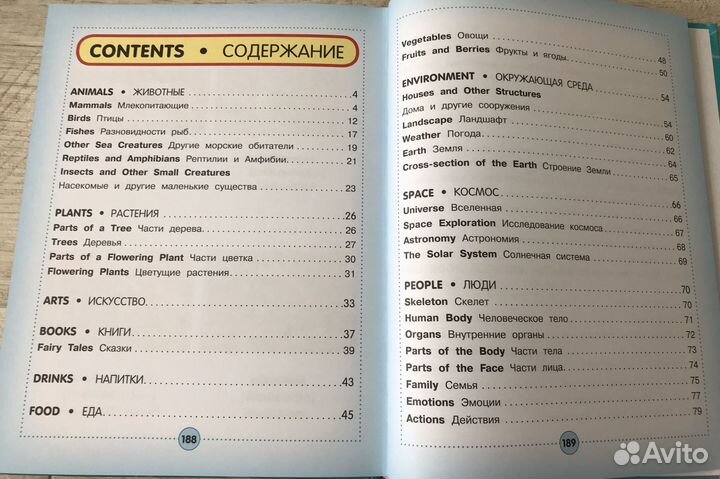 Англо- русский визуальный словарь