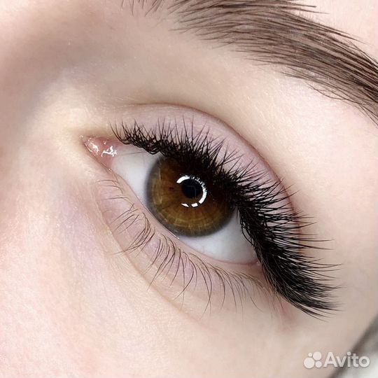 Наращивание ресниц, ламинирование, брови