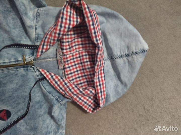 Джинсовое платье