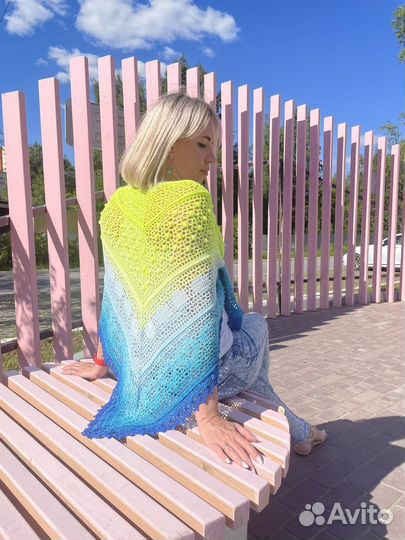 Платок шаль, летняя накидка