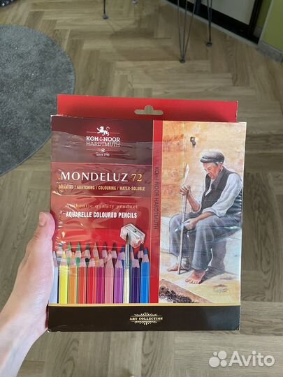 Акварельные карандаши Koh-I-Noor Mondeluz 72