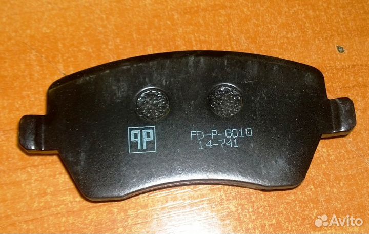 Тормозные колодки для Логан, Ларгус, Ноте