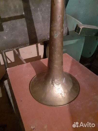 Тромбон тенор музыкальный духовой инструмент СССР